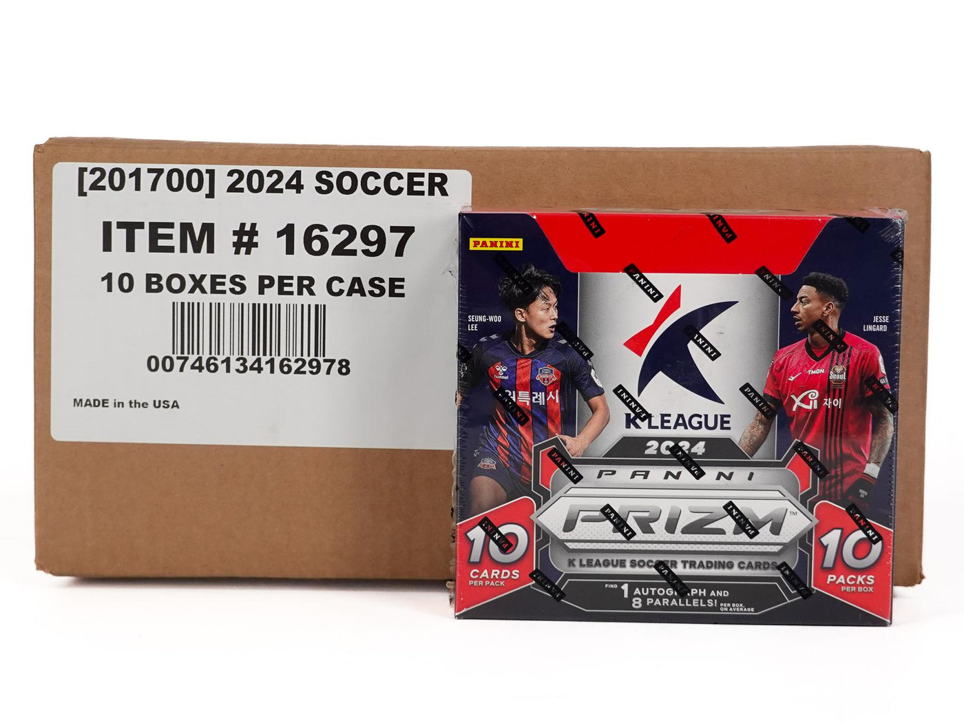 2024 Panini Prizm K League Soccer Hobby 10-Box Case
