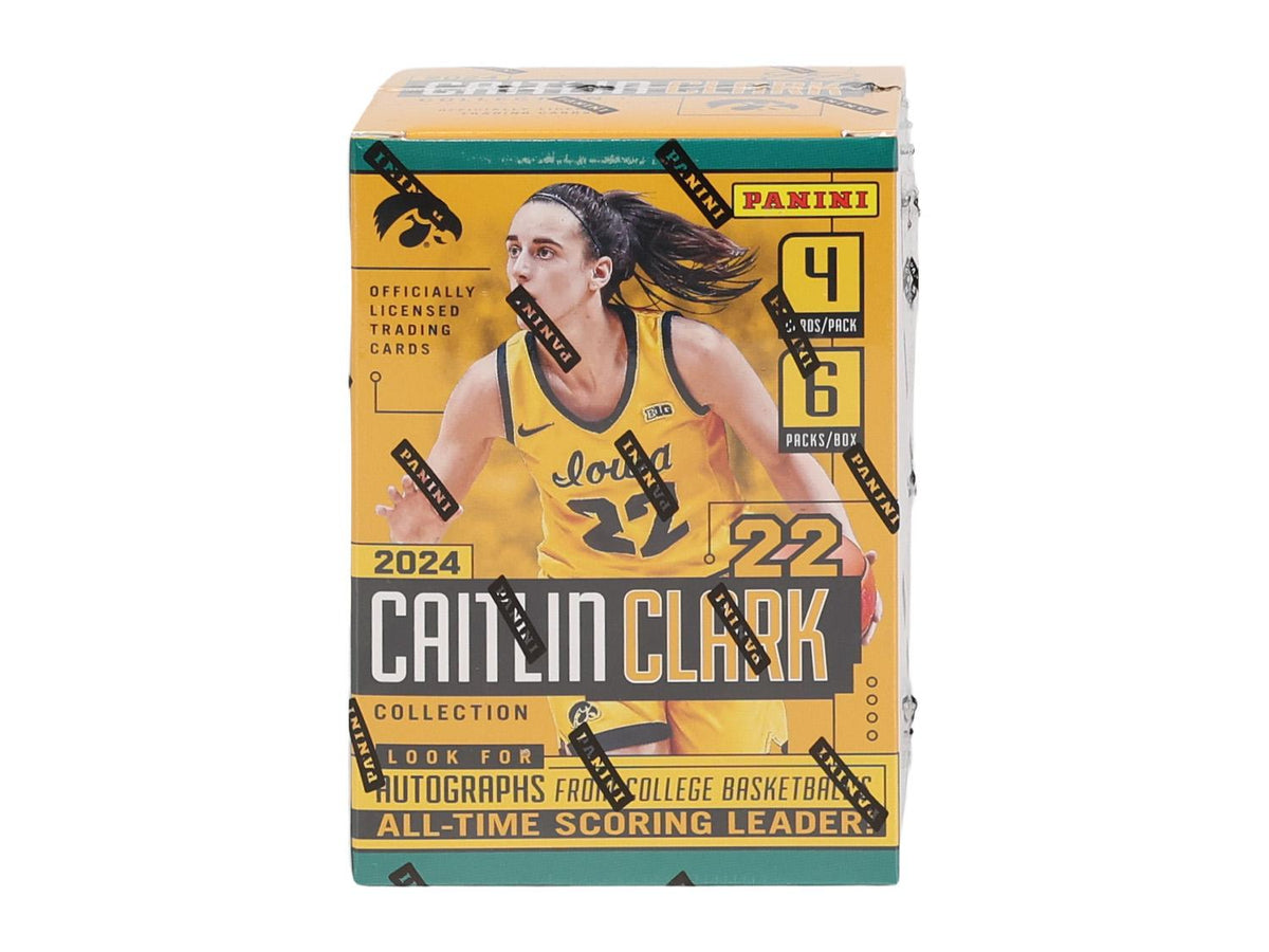 2024 Panini Caitlin Clark Collection Basketball Blaster Box (Metalized Parallels!)
