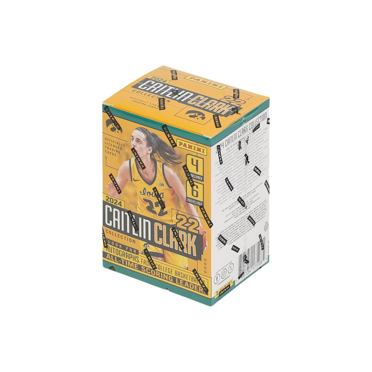 2024 Panini Caitlin Clark Collection Basketball Blaster Box (Metalized Parallels!)