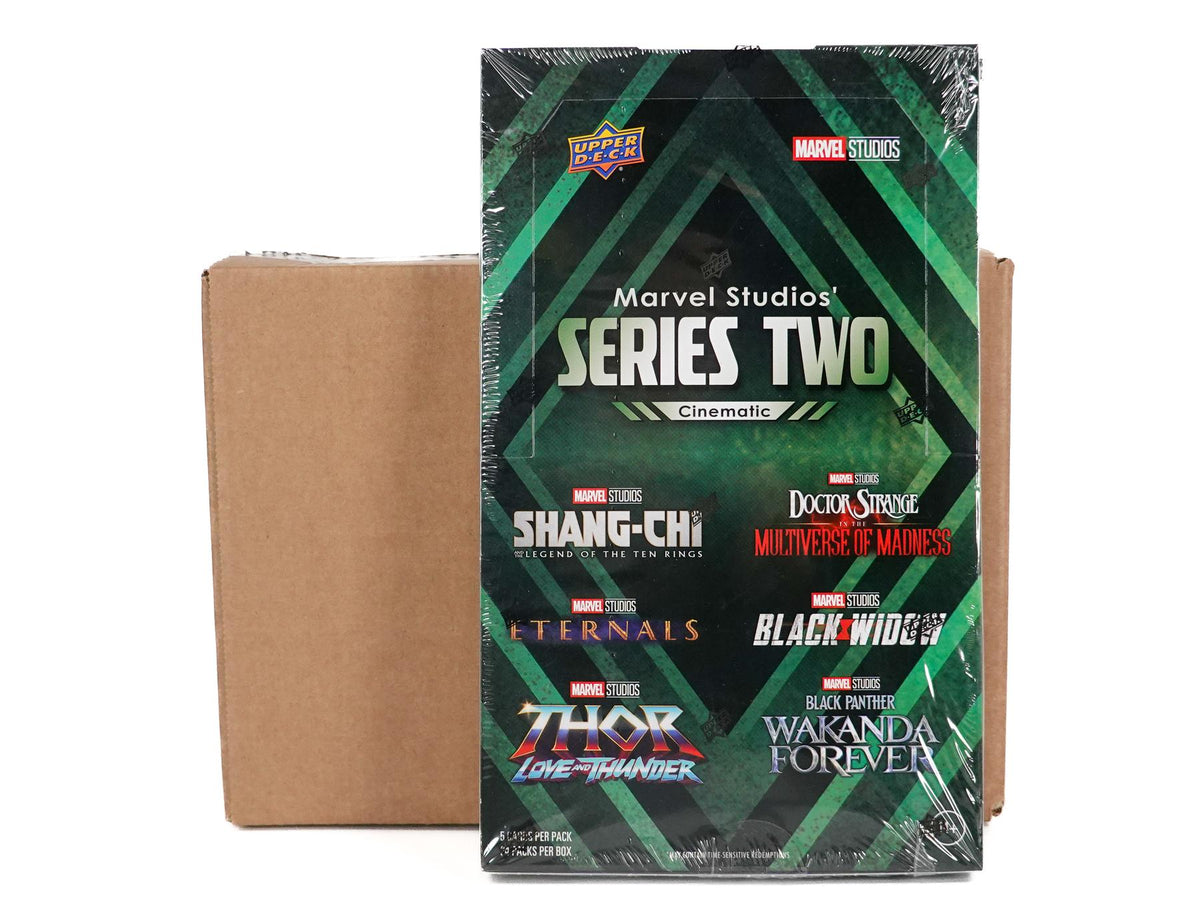 2024 Upper Deck Marvel Studios Series 2 Cinematic Trading Cards Hobby 6-Box Case