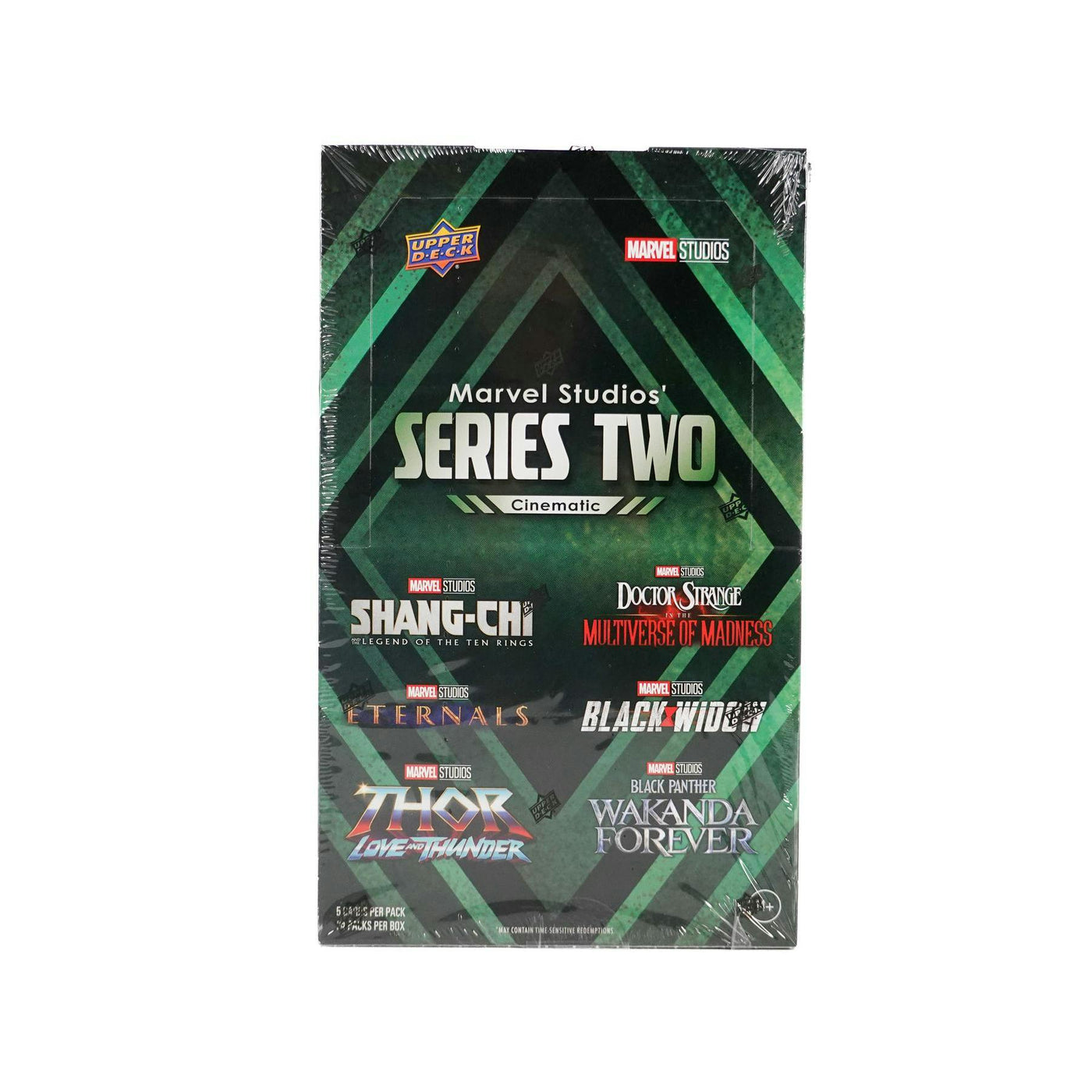 2024 Upper Deck Marvel Studios Series 2 Cinematic Trading Cards Hobby 6-Box Case