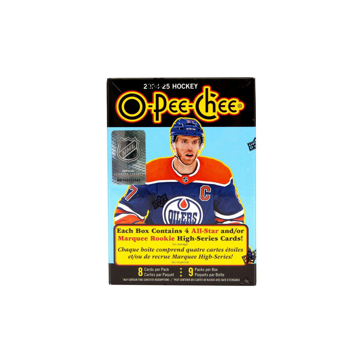 2024/25 Upper Deck O-Pee-Chee Hockey Blaster Box