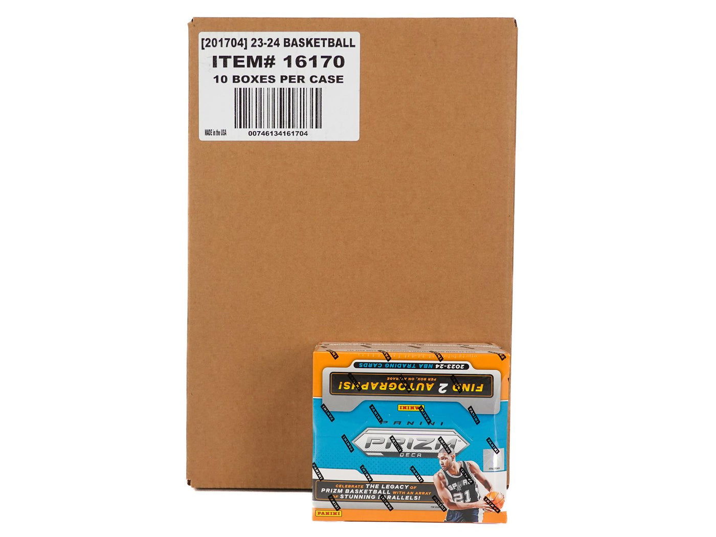 2023/24 Panini Prizm Deca Basketball Hobby 10-Box Case