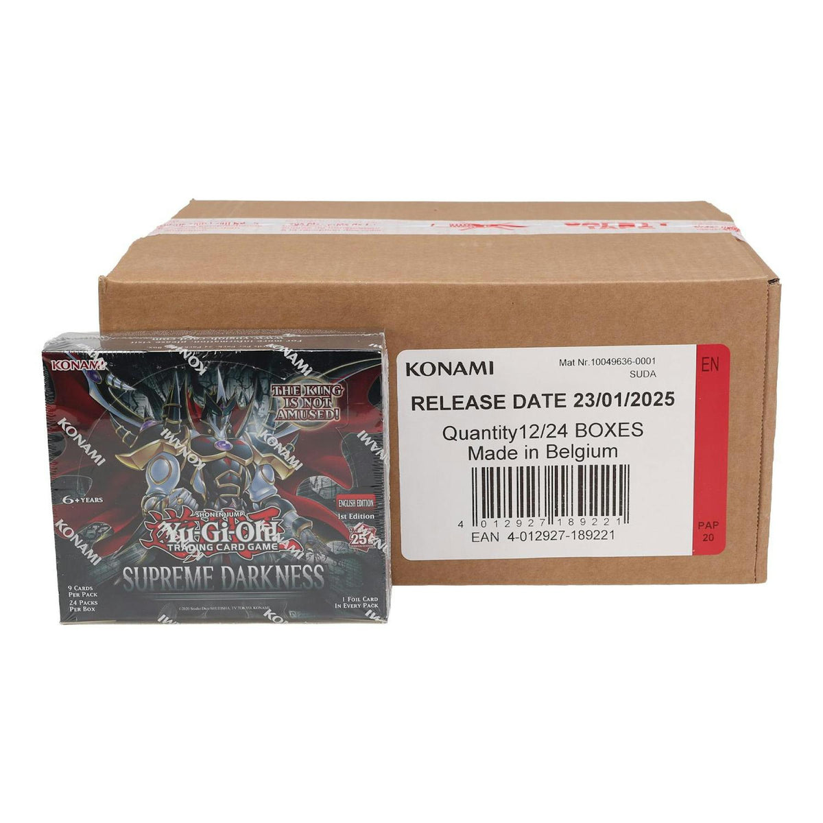 Yu-Gi-Oh Supreme Darkness Booster 12-Box Case