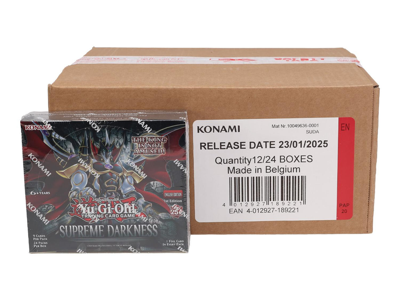 Yu-Gi-Oh Supreme Darkness Booster 12-Box Case