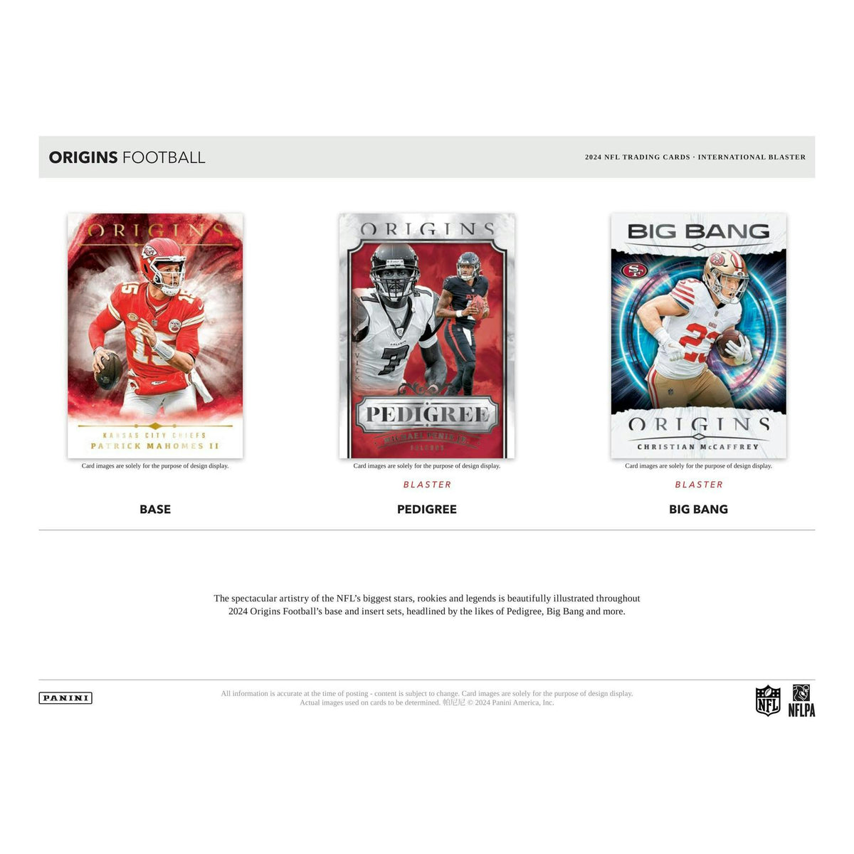 2024 Panini Origins Football International Blaster Box