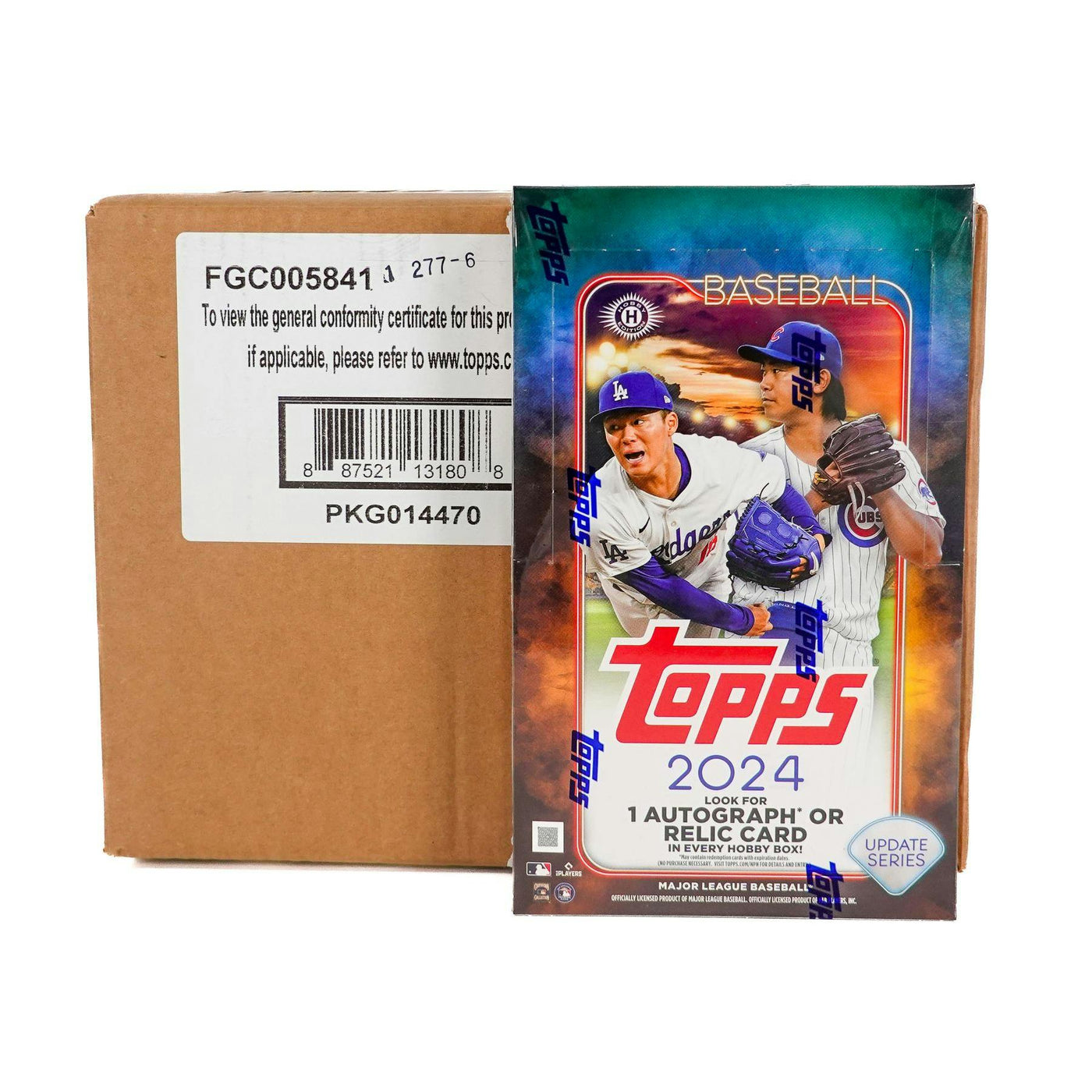 2024 Topps Update Series Baseball Hobby 12-Box Case