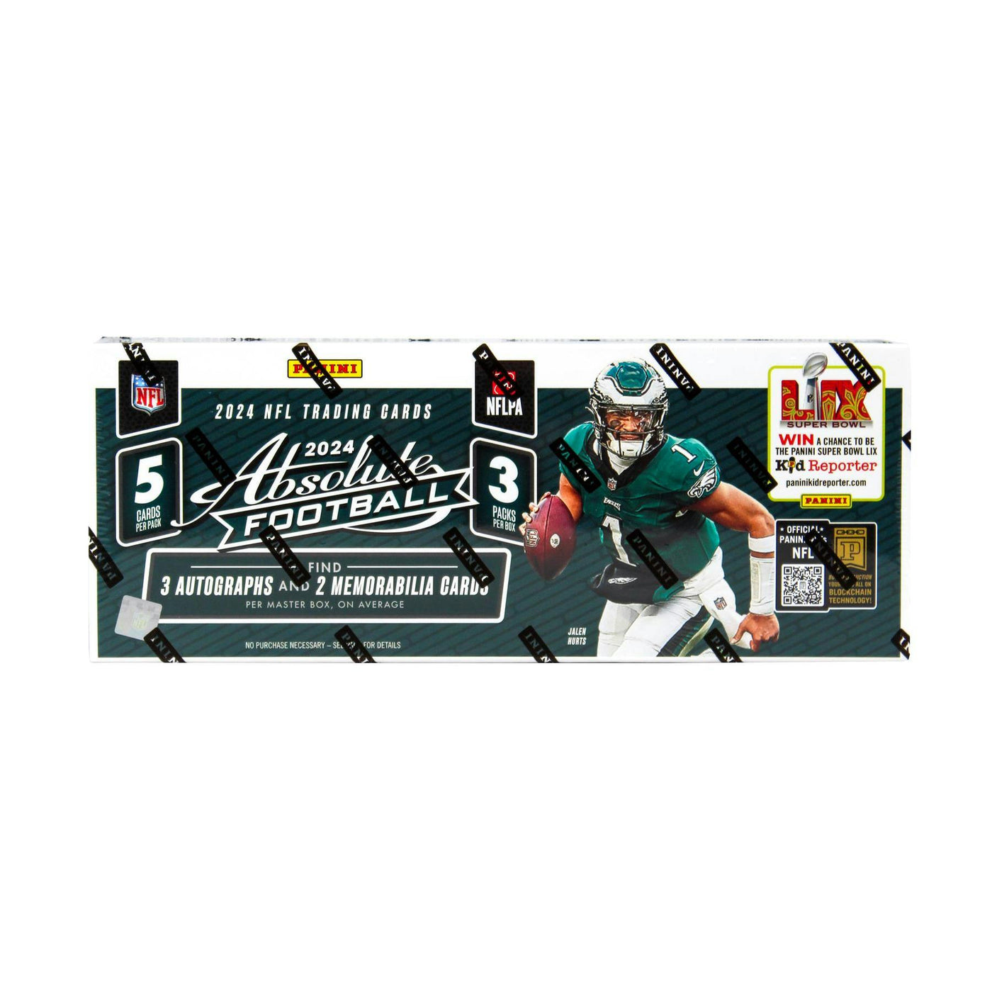 2024 Panini Absolute Football Hobby 12-Box Case