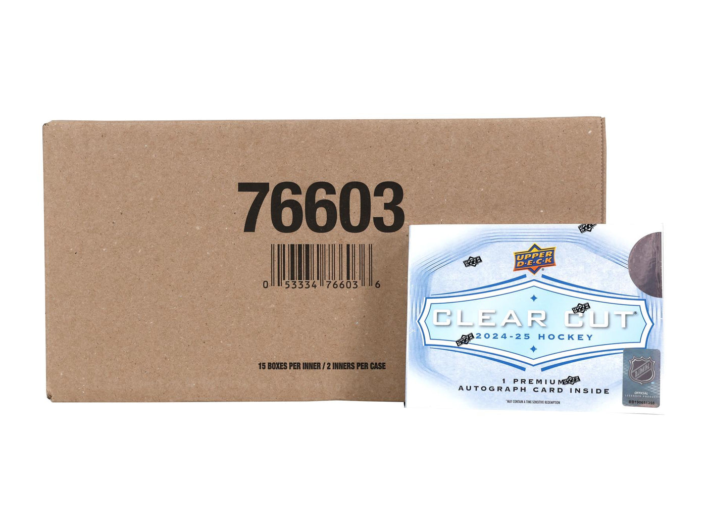 2024/25 Upper Deck Clear Cut Hockey Hobby 30-Box Case