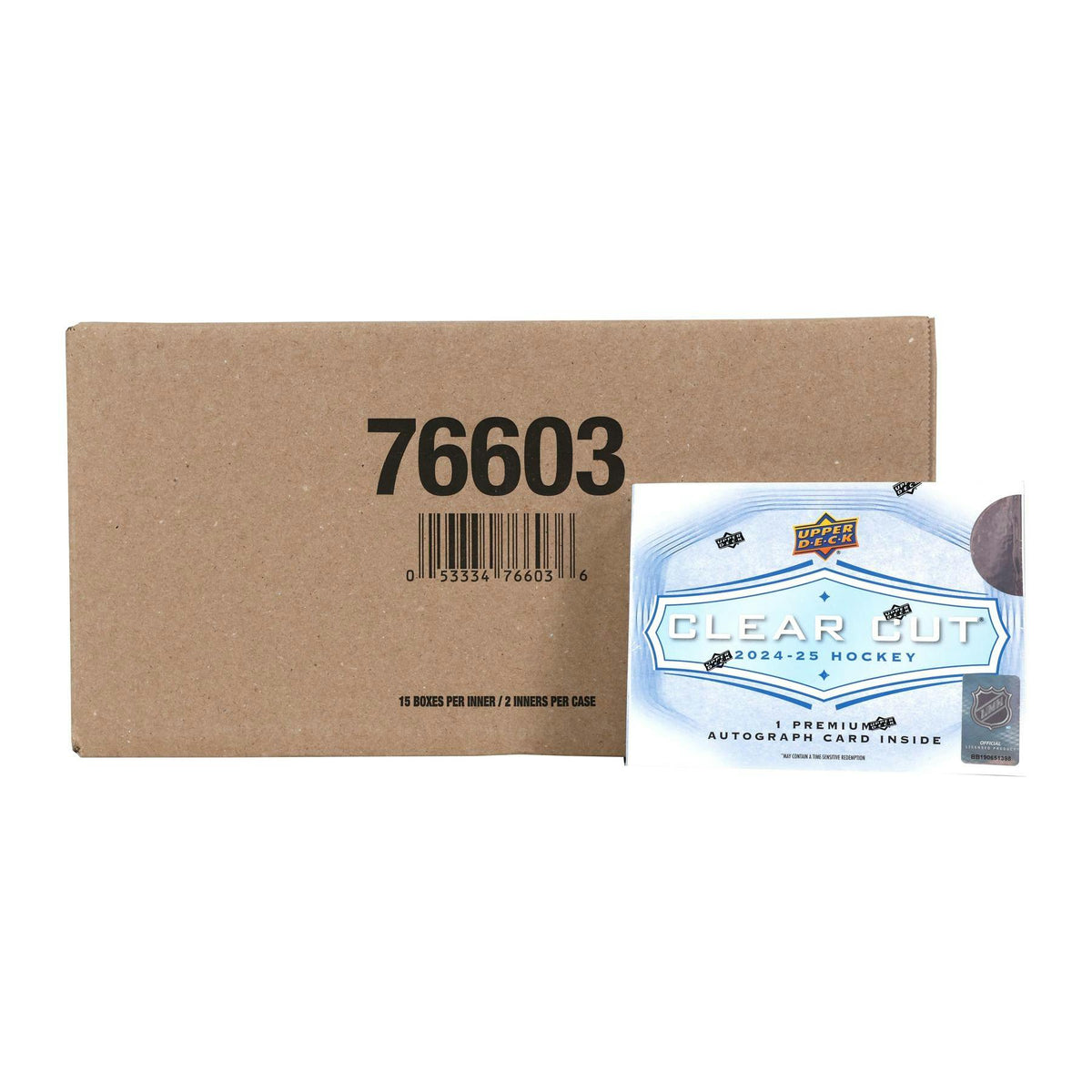 2024/25 Upper Deck Clear Cut Hockey Hobby 30-Box Case