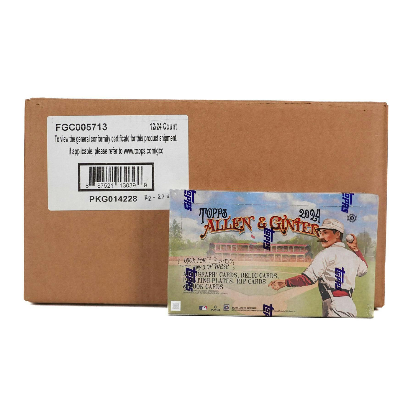 2024 Topps Allen & Ginter Baseball Hobby 12-Box Case