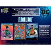 2023/24 Upper Deck DC Annual Hobby 16-Box Case