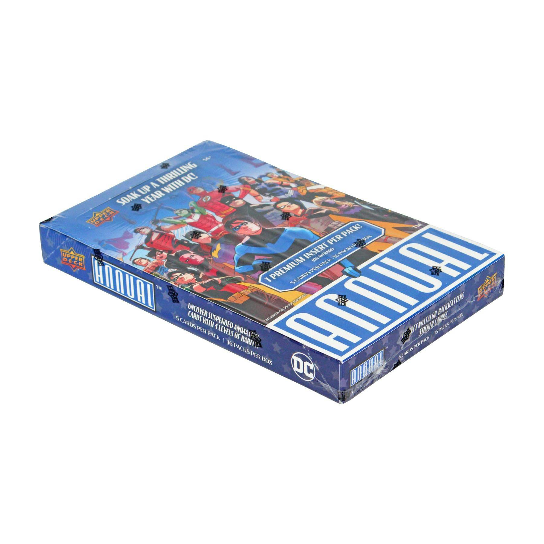 2023/24 Upper Deck DC Annual Hobby 16-Box Case