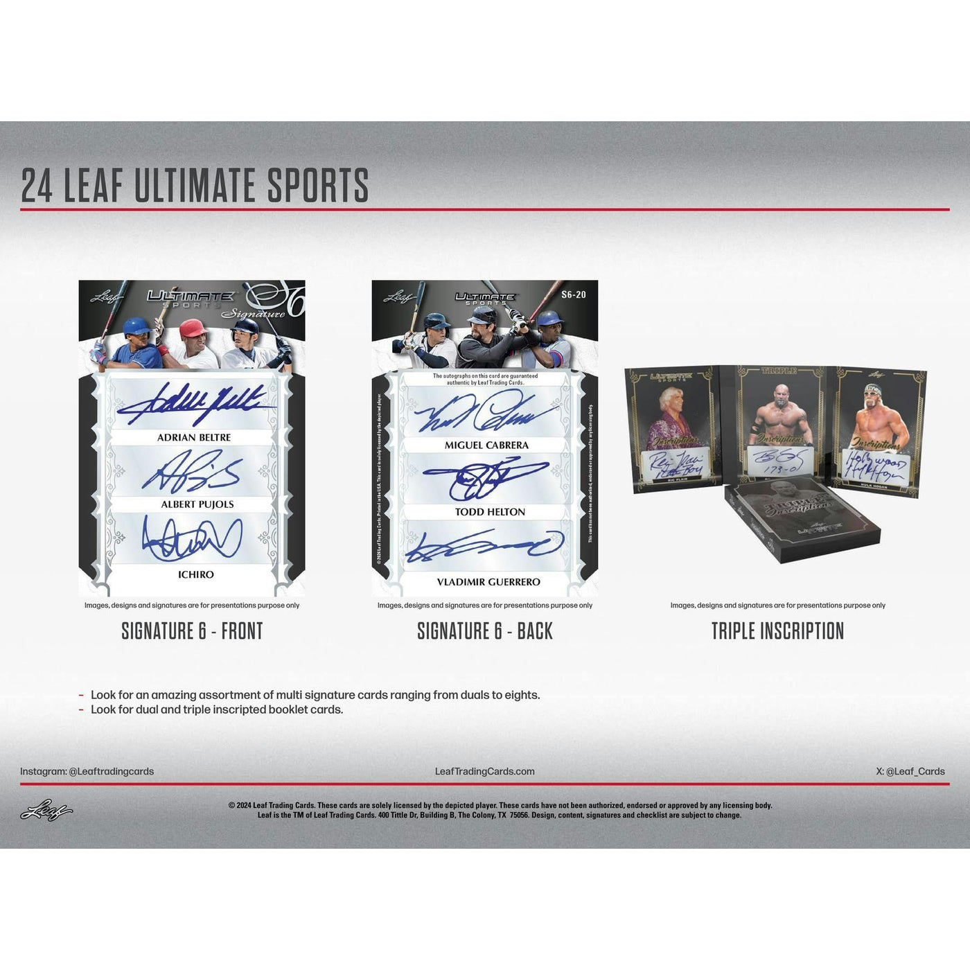 2024 Leaf Ultimate Sports Hobby Box (Reed Buy)