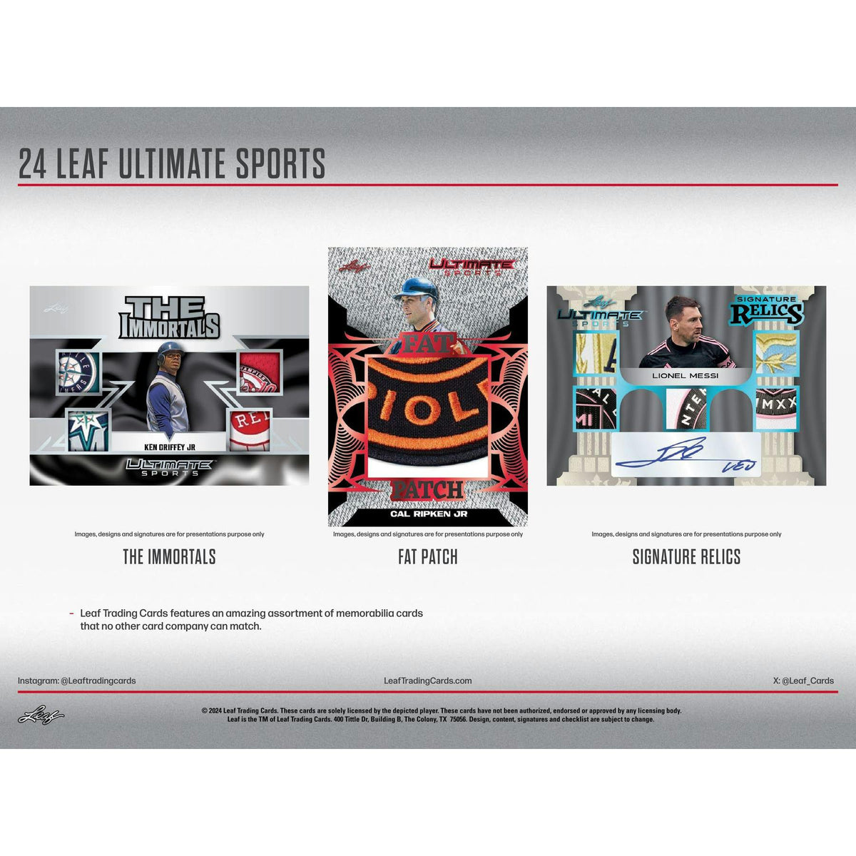 2024 Leaf Ultimate Sports Hobby Box (Reed Buy)