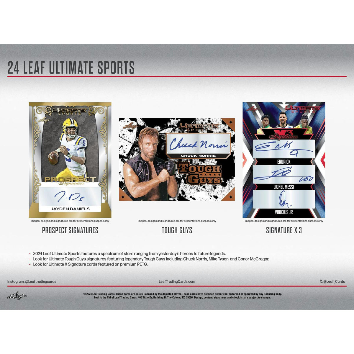 2024 Leaf Ultimate Sports Hobby Box (Reed Buy)