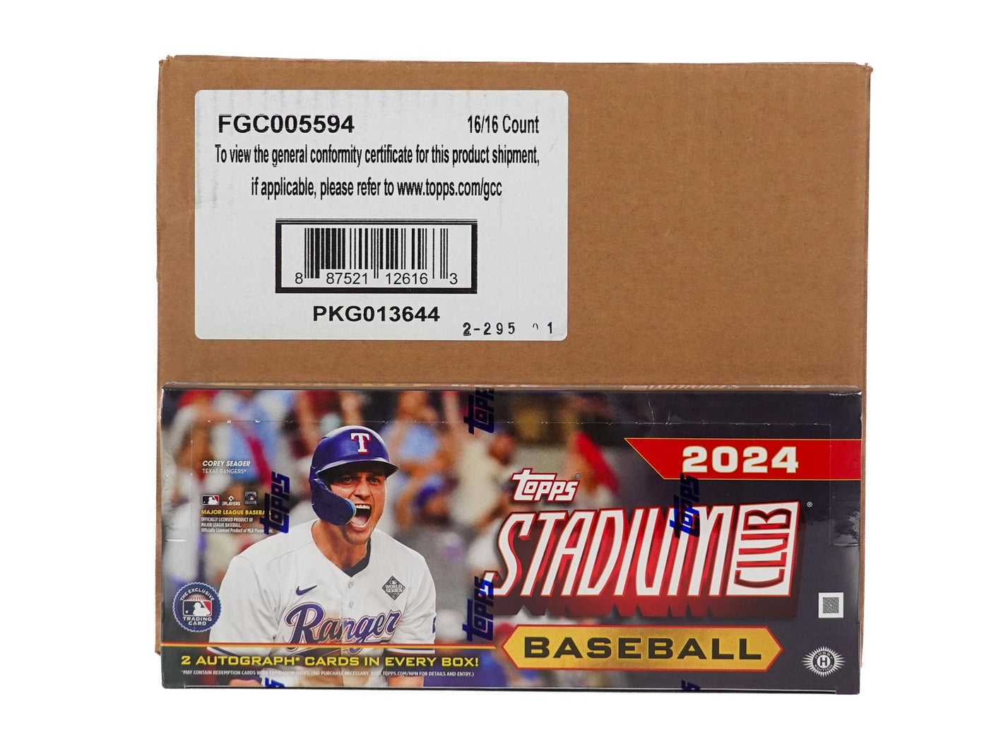 2024 Topps Stadium Club Baseball Hobby 16-Box Case