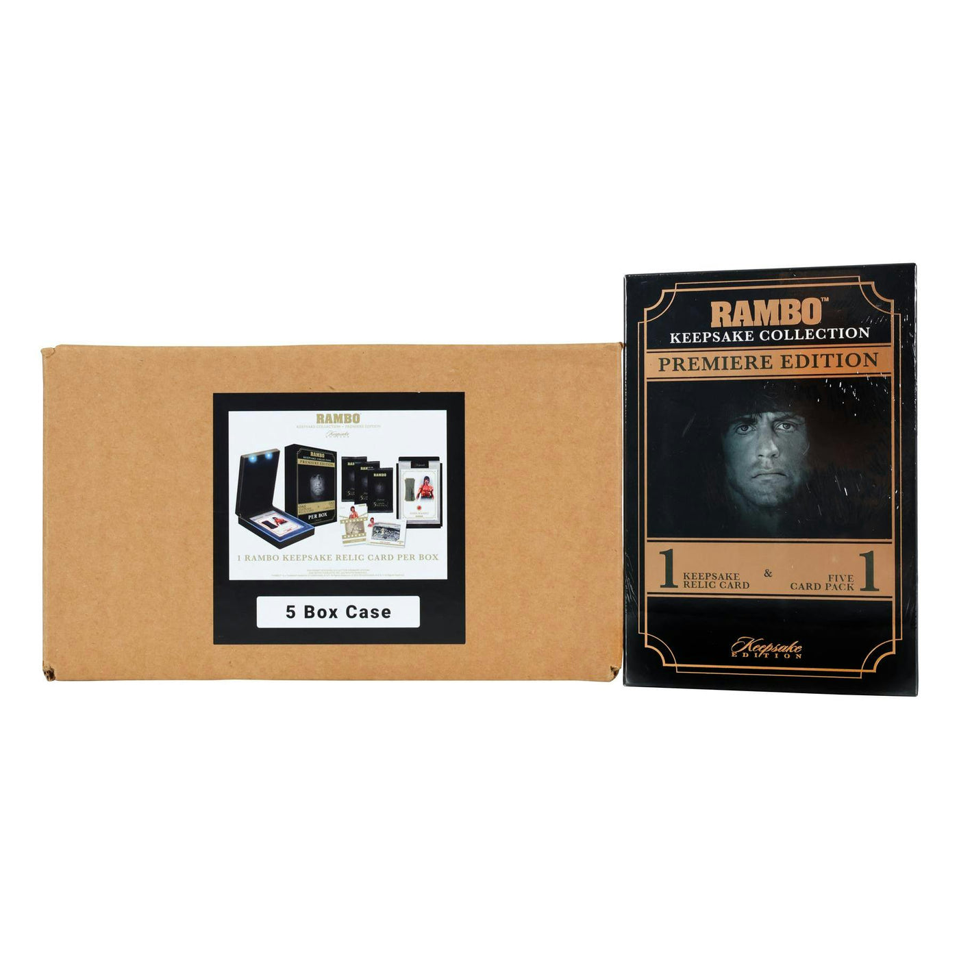 2024 Keepsake Rambo Collection Premiere Edition Hobby 5-Box Case
