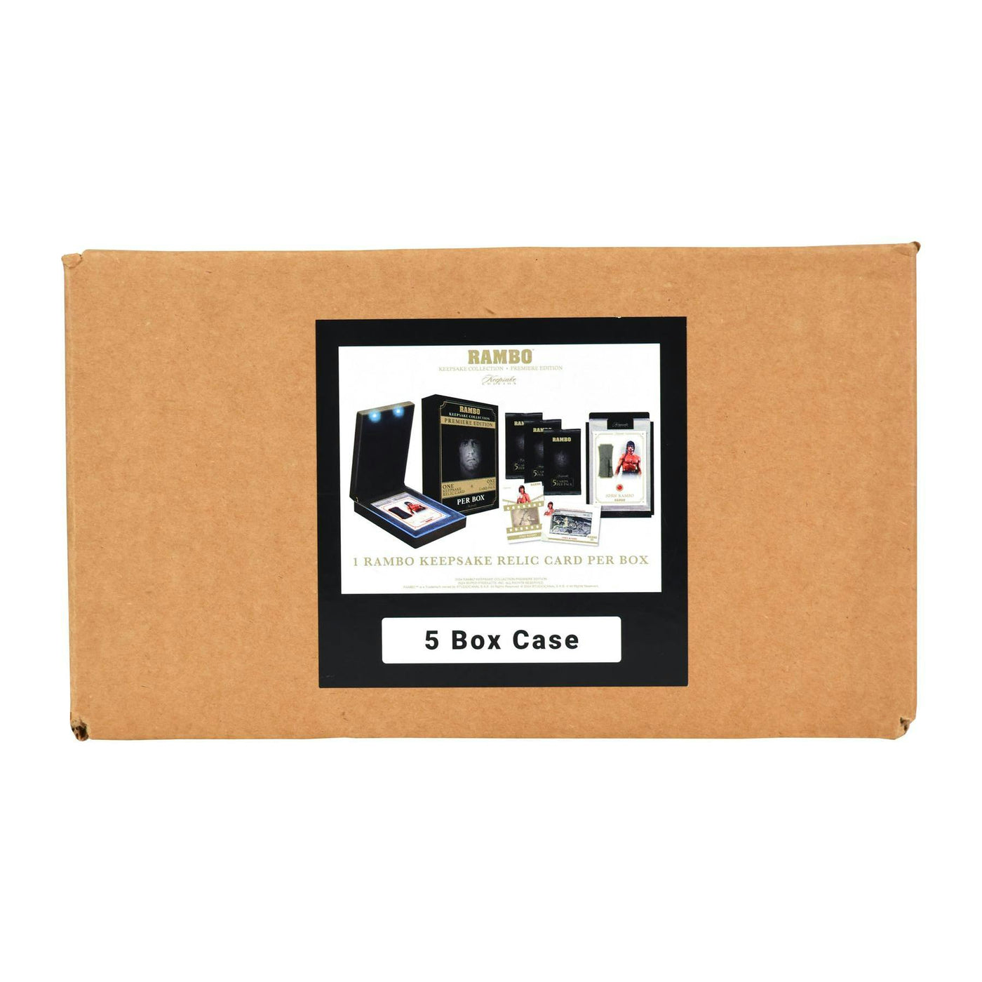 2024 Keepsake Rambo Collection Premiere Edition Hobby 5-Box Case
