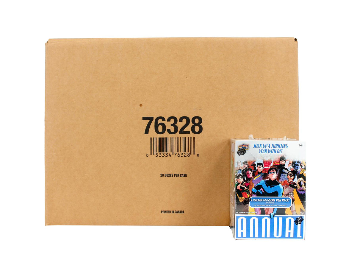 2023/24 Upper Deck DC Annual Blaster 20-Box Case