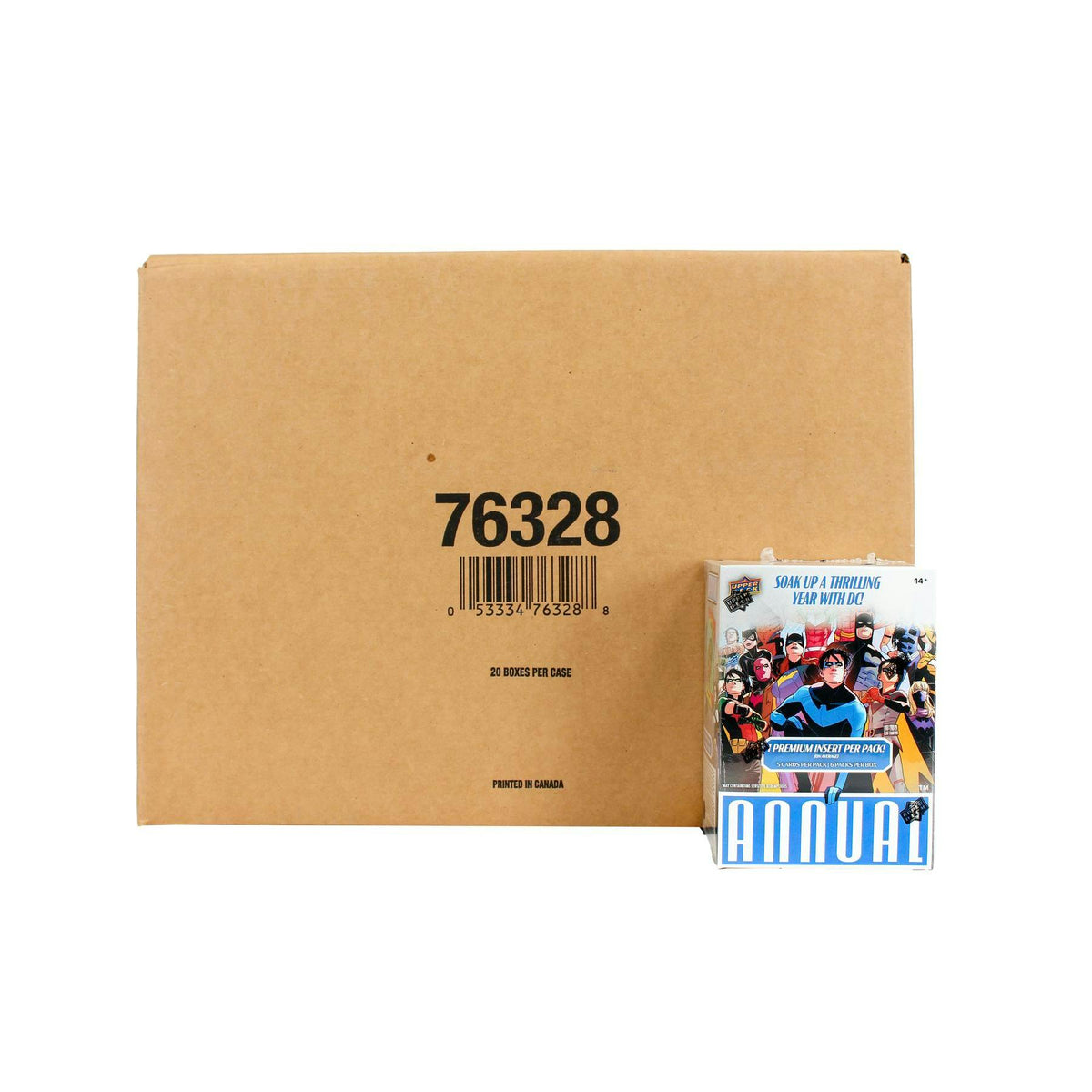 2023/24 Upper Deck DC Annual Blaster 20-Box Case