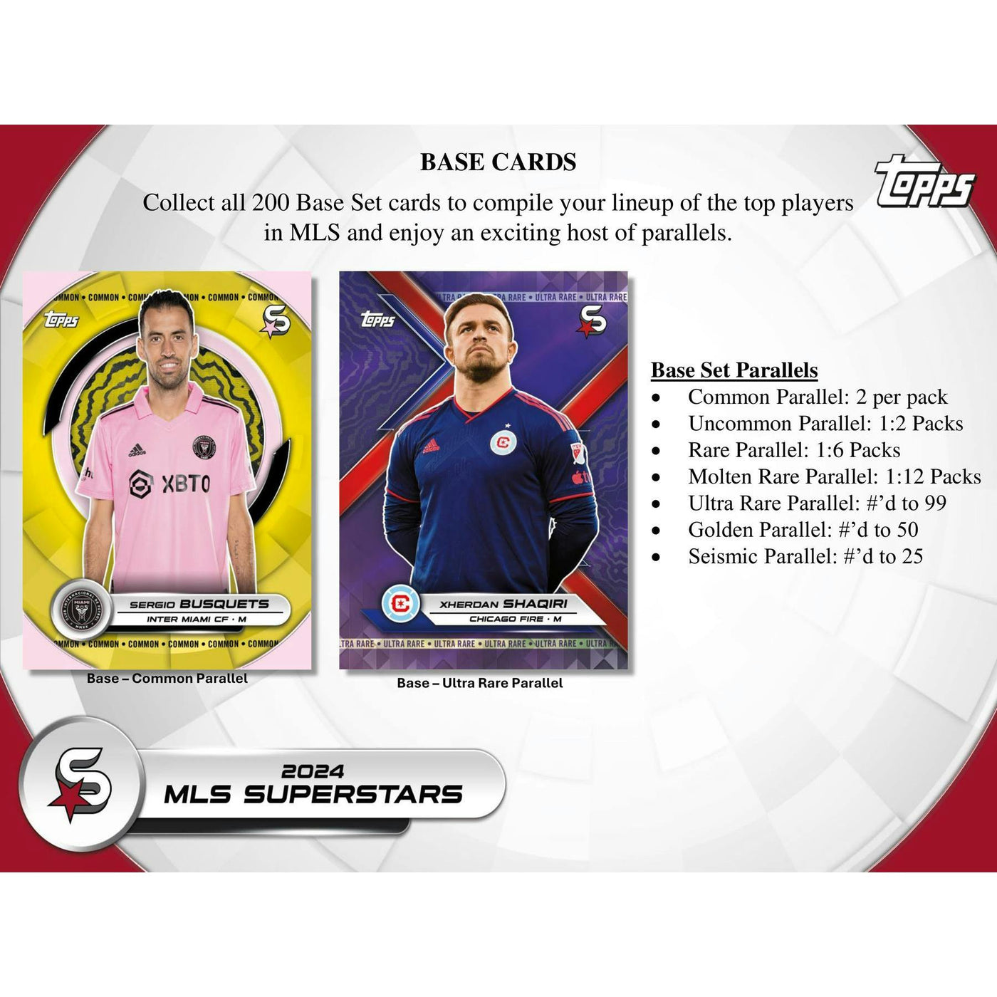 2024 Topps Superstars MLS Major League Soccer Hobby Box