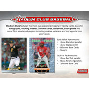 2024 Topps Stadium Club Baseball Blaster Box