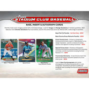 2024 Topps Stadium Club Baseball Blaster Box