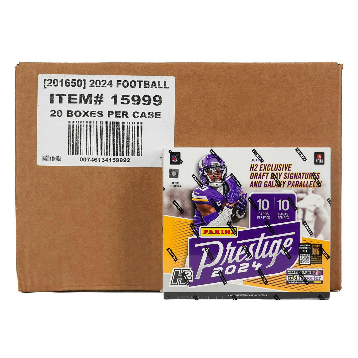 2024 Panini Prestige Football H2 20-Box Case