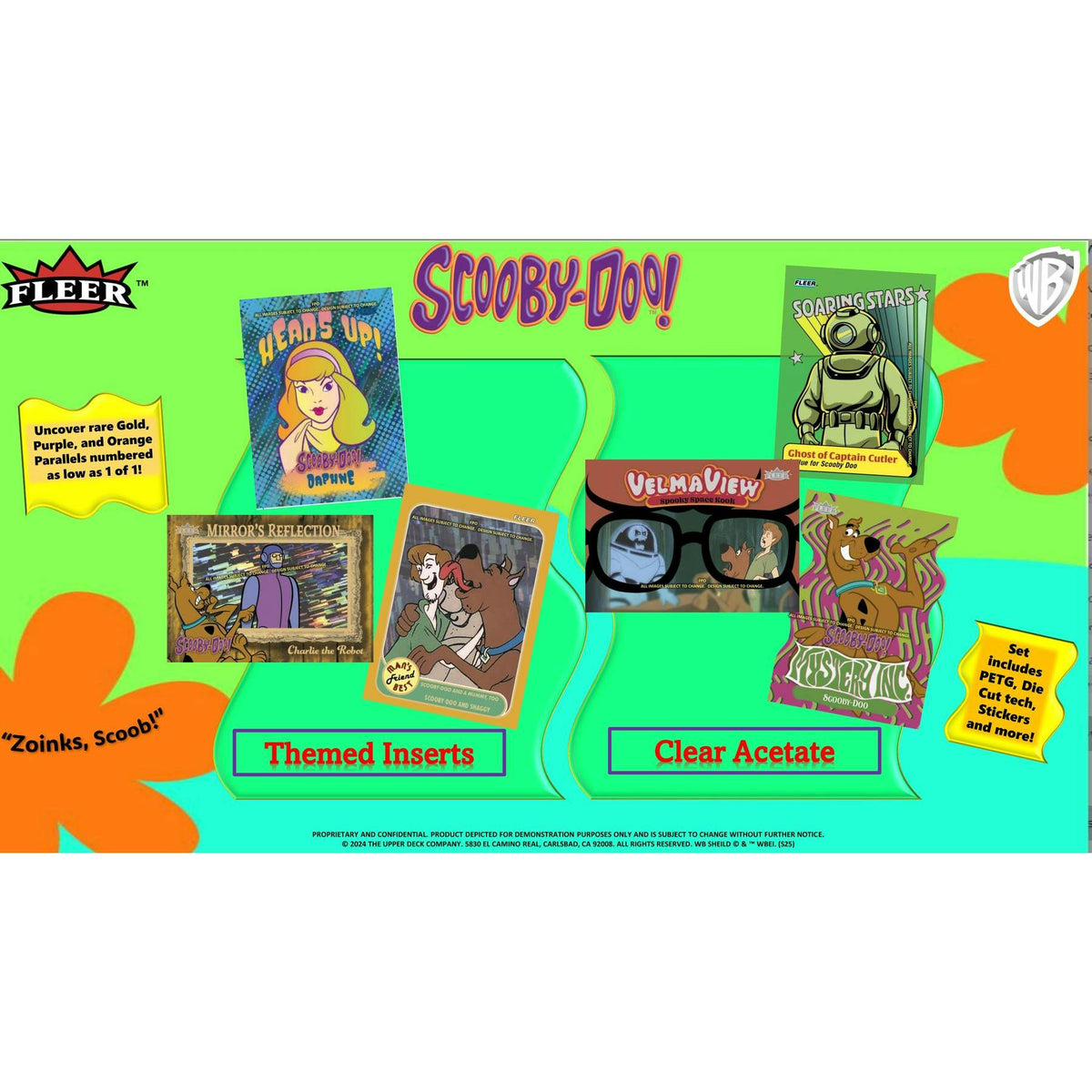 2025 Upper Deck Fleer Scooby Doo! Trading Cards Hobby 12-Box Case