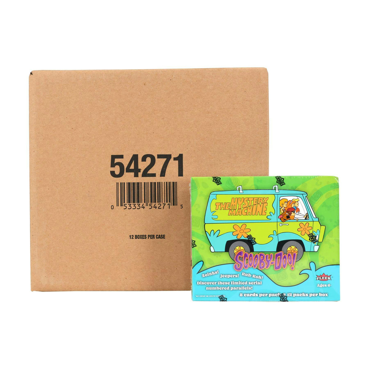 2025 Upper Deck Fleer Scooby Doo! Trading Cards Hobby 12-Box Case