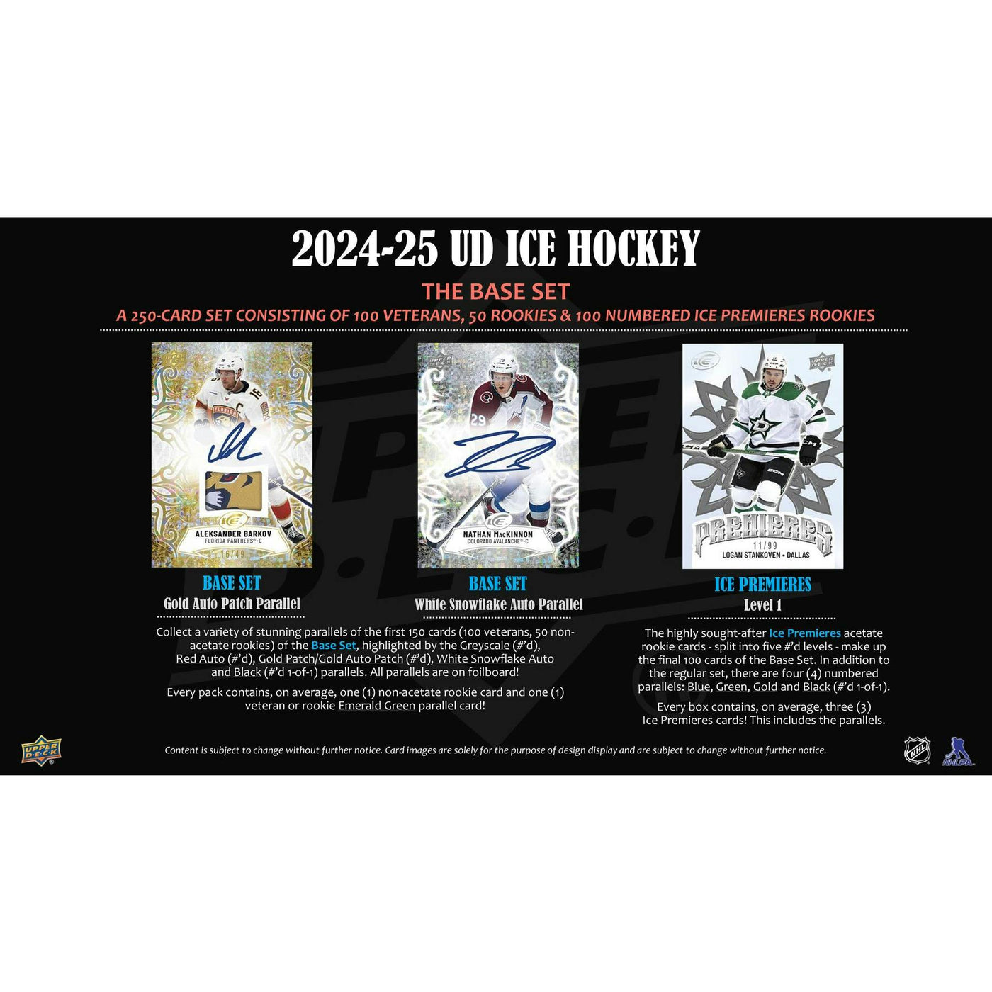2024/25 Upper Deck Ice Hockey Hobby Box