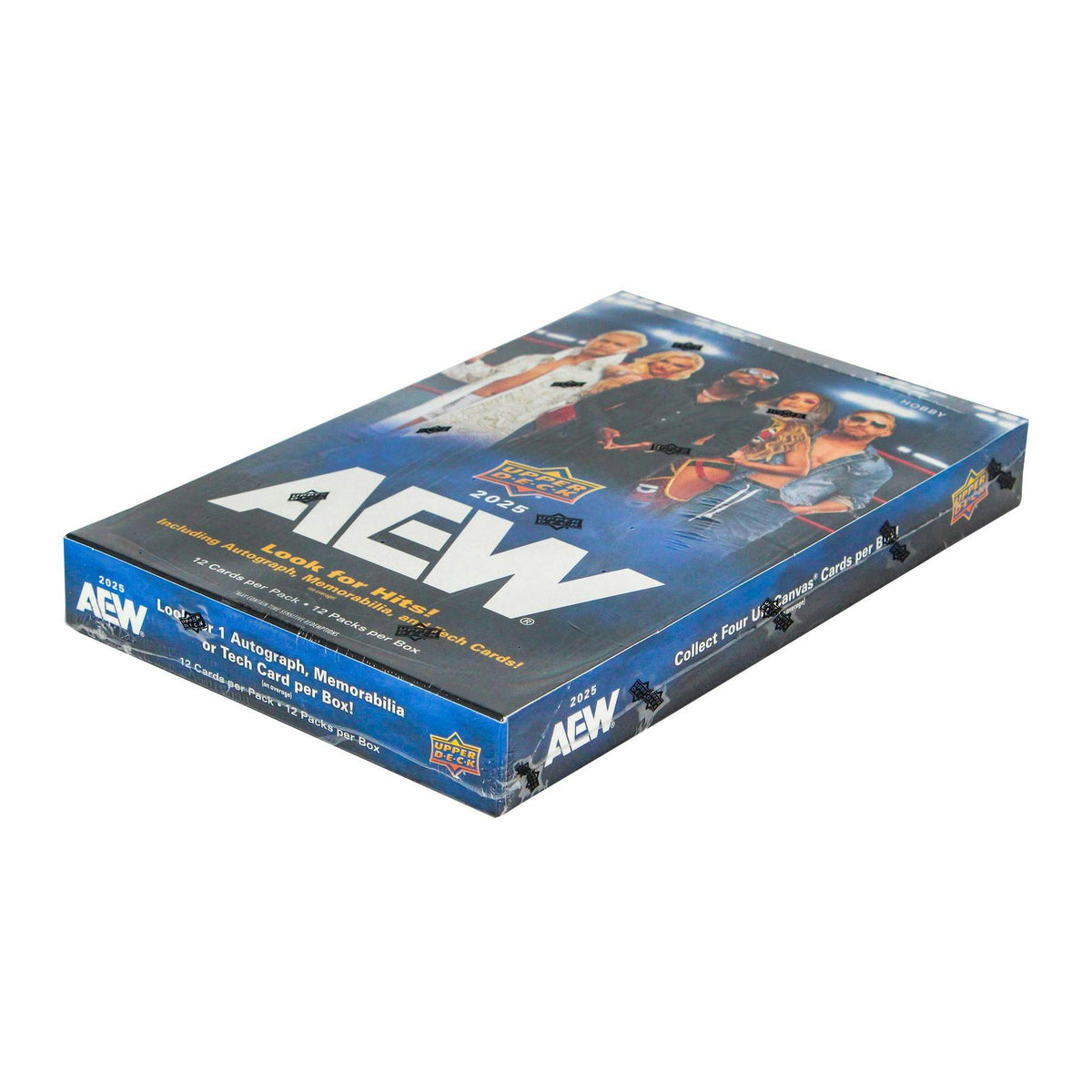 2025 Upper Deck AEW All Elite Wrestling Hobby 12-Box Case
