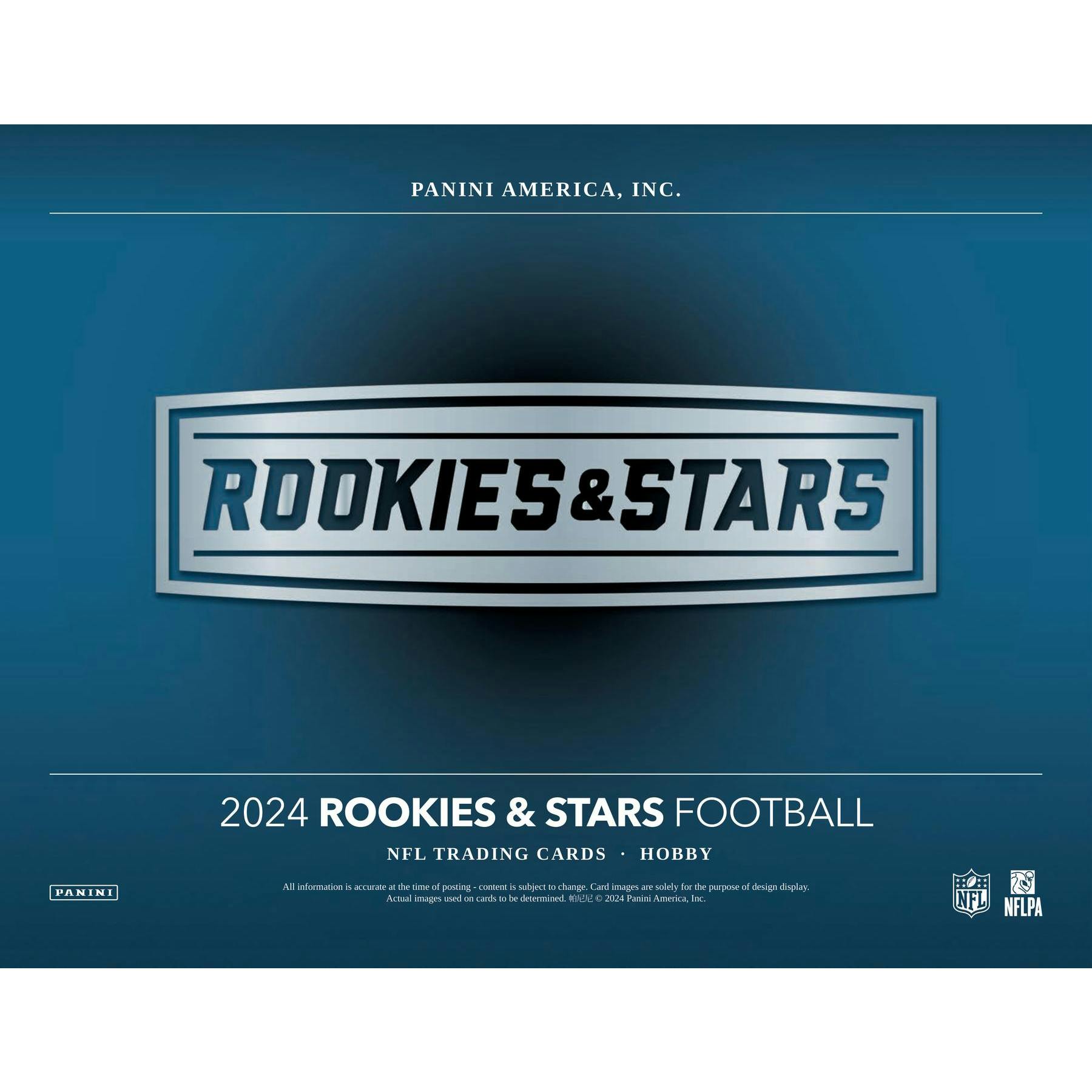 2024 Panini Rookies & Stars Football 1st Off The Line FOTL Hobby Box