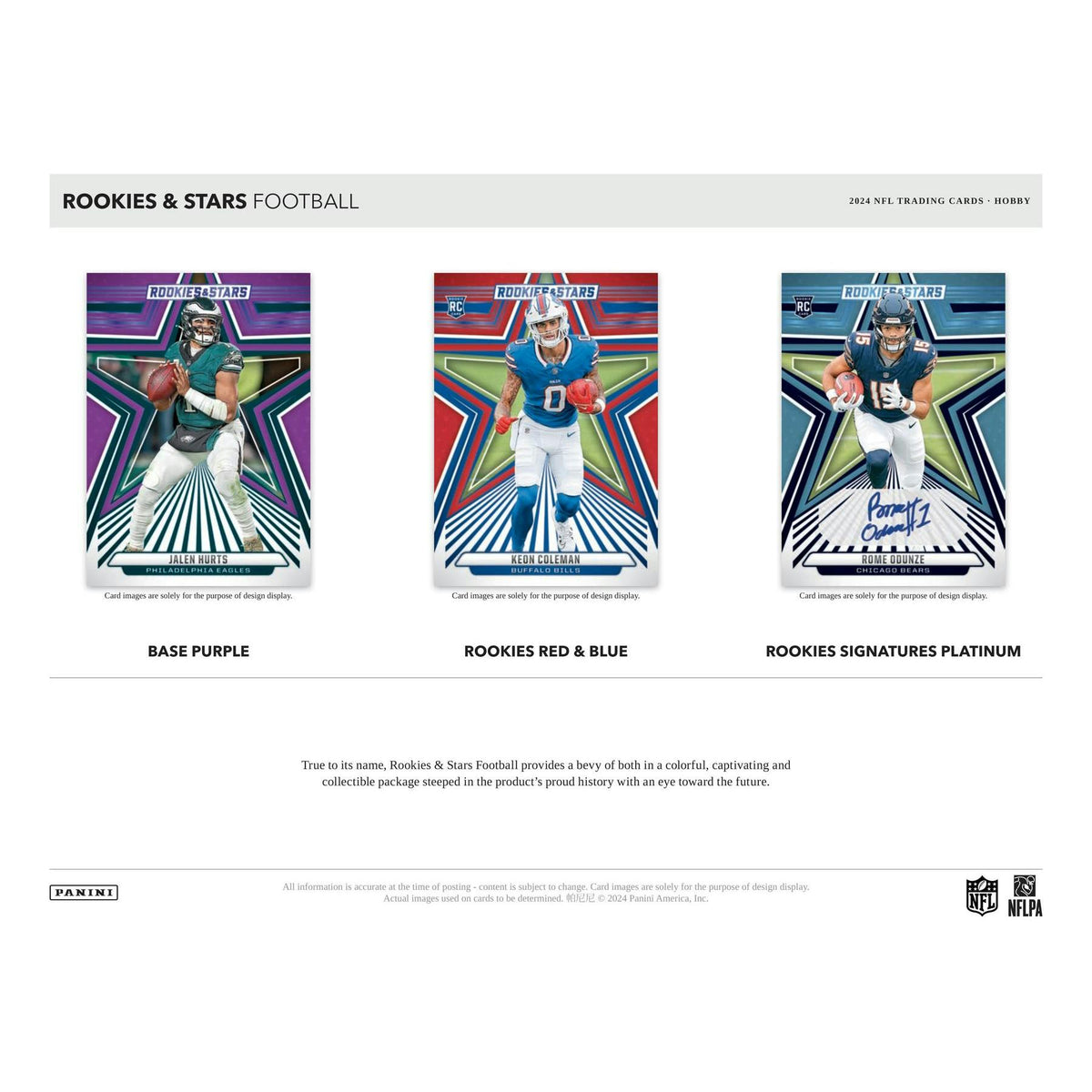 2024 Panini Rookies & Stars Football 1st Off The Line FOTL Hobby Box