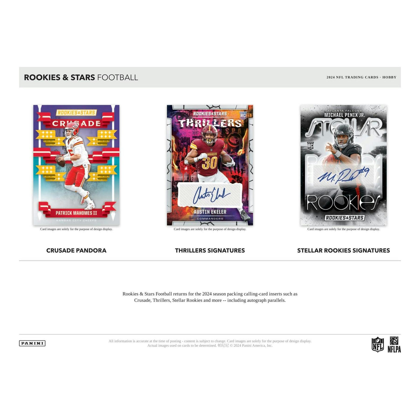 2024 Panini Rookies & Stars Football 1st Off The Line FOTL Hobby Box
