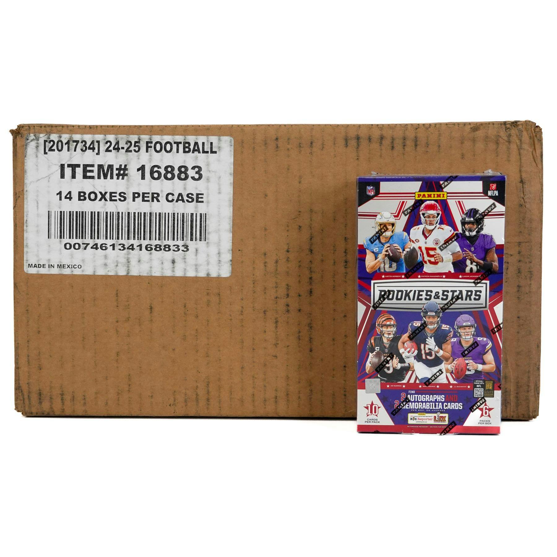2024 Panini Rookies & Stars Football Hobby 14-Box Case