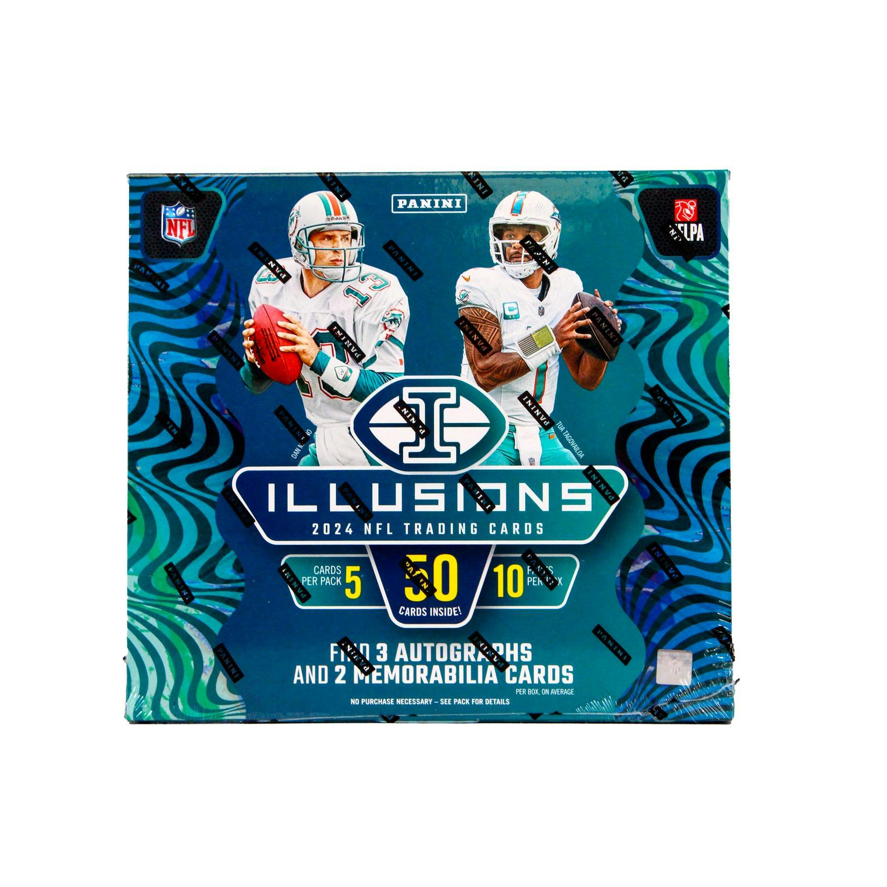 2024 Panini Illusions Football Hobby 16-Box Case