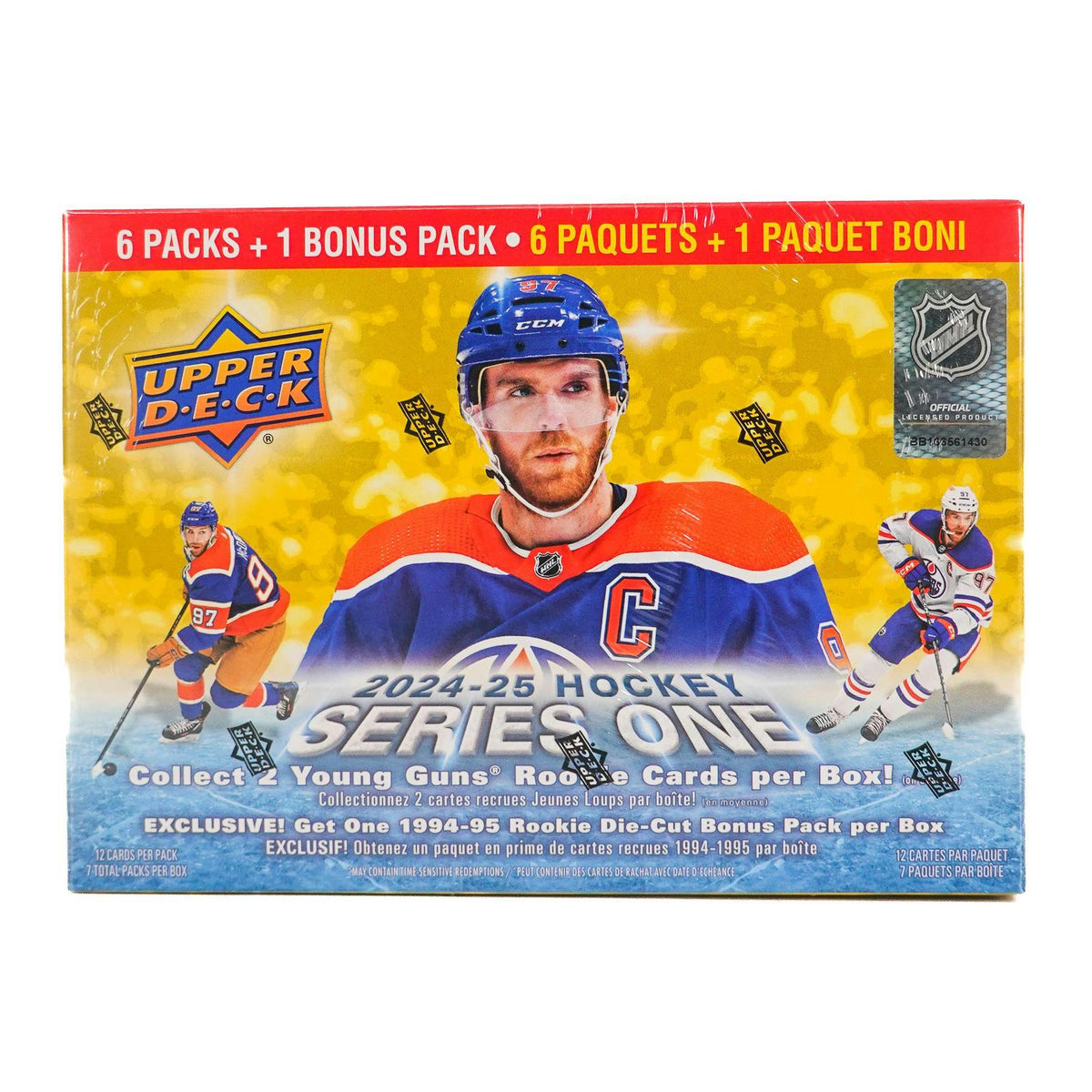2024/25 Upper Deck Series 1 Hockey Mega Box