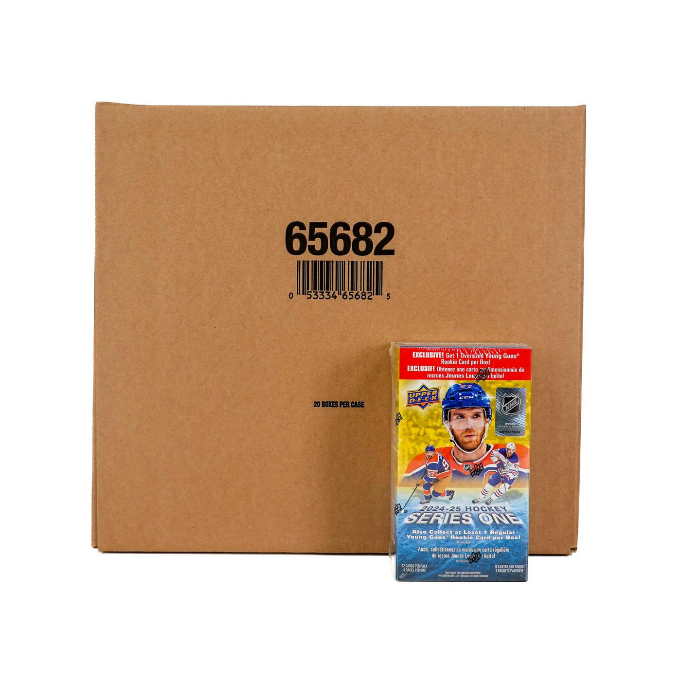 2024/25 Upper Deck Series 1 Hockey Blaster 20-Box Case (Oversized Young Guns!)