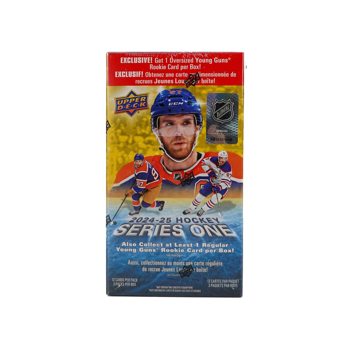 2024/25 Upper Deck Series 1 Hockey Blaster 20-Box Case (Oversized Young Guns!)