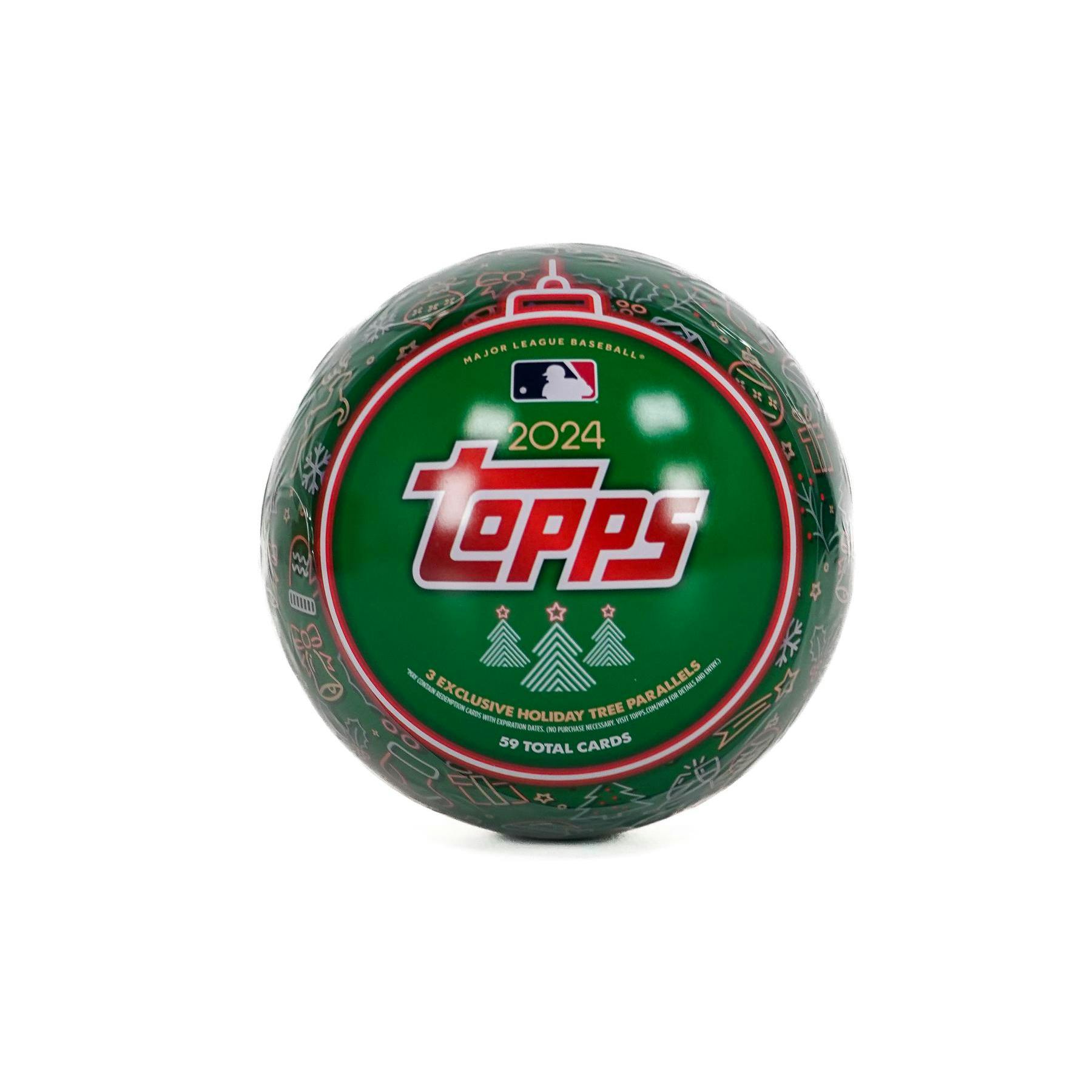 2024 Topps Holiday Baseball Tin