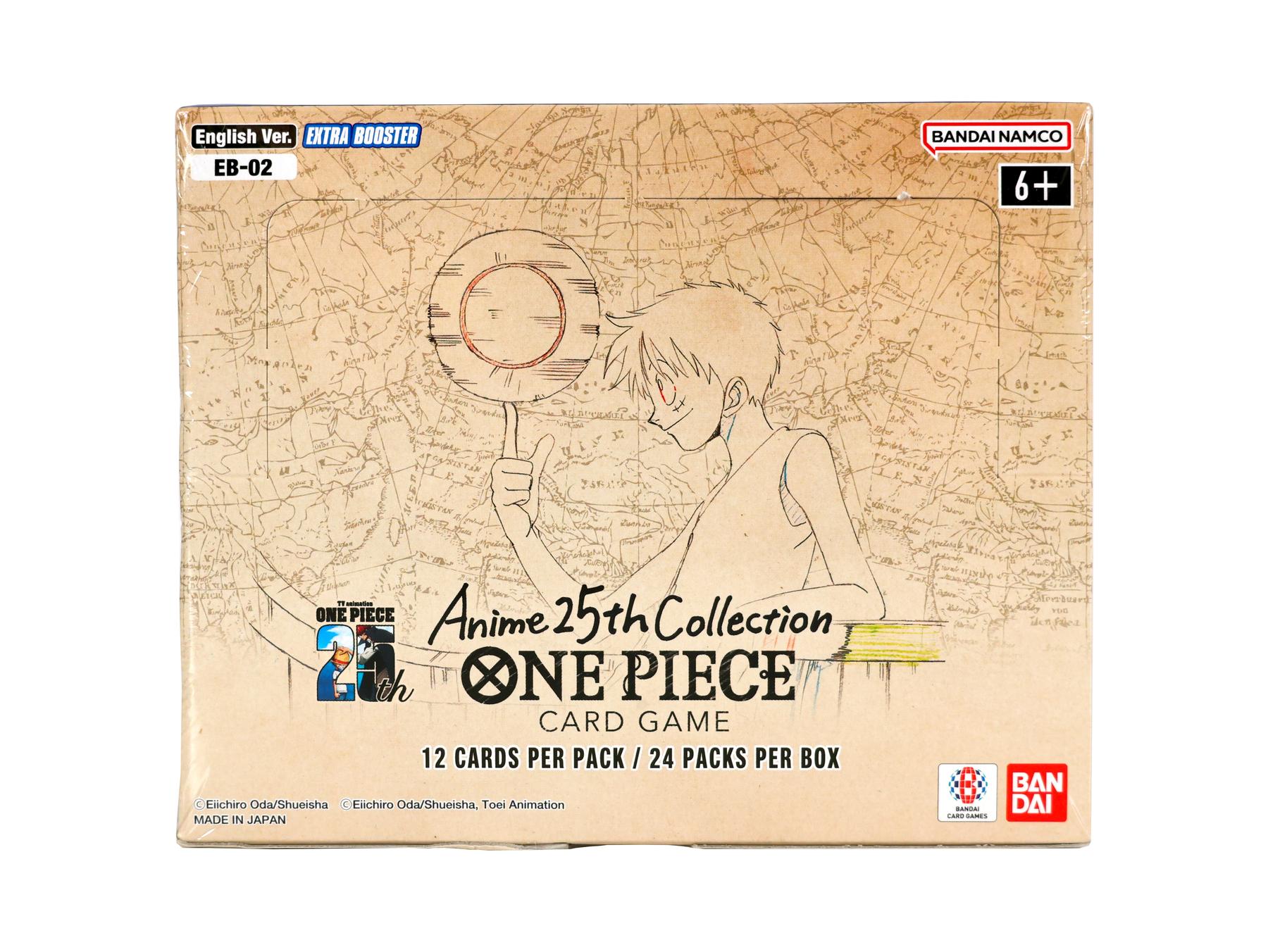 One Piece TCG: Extra Booster Anime 25th Collection (EB-02) Booster Box