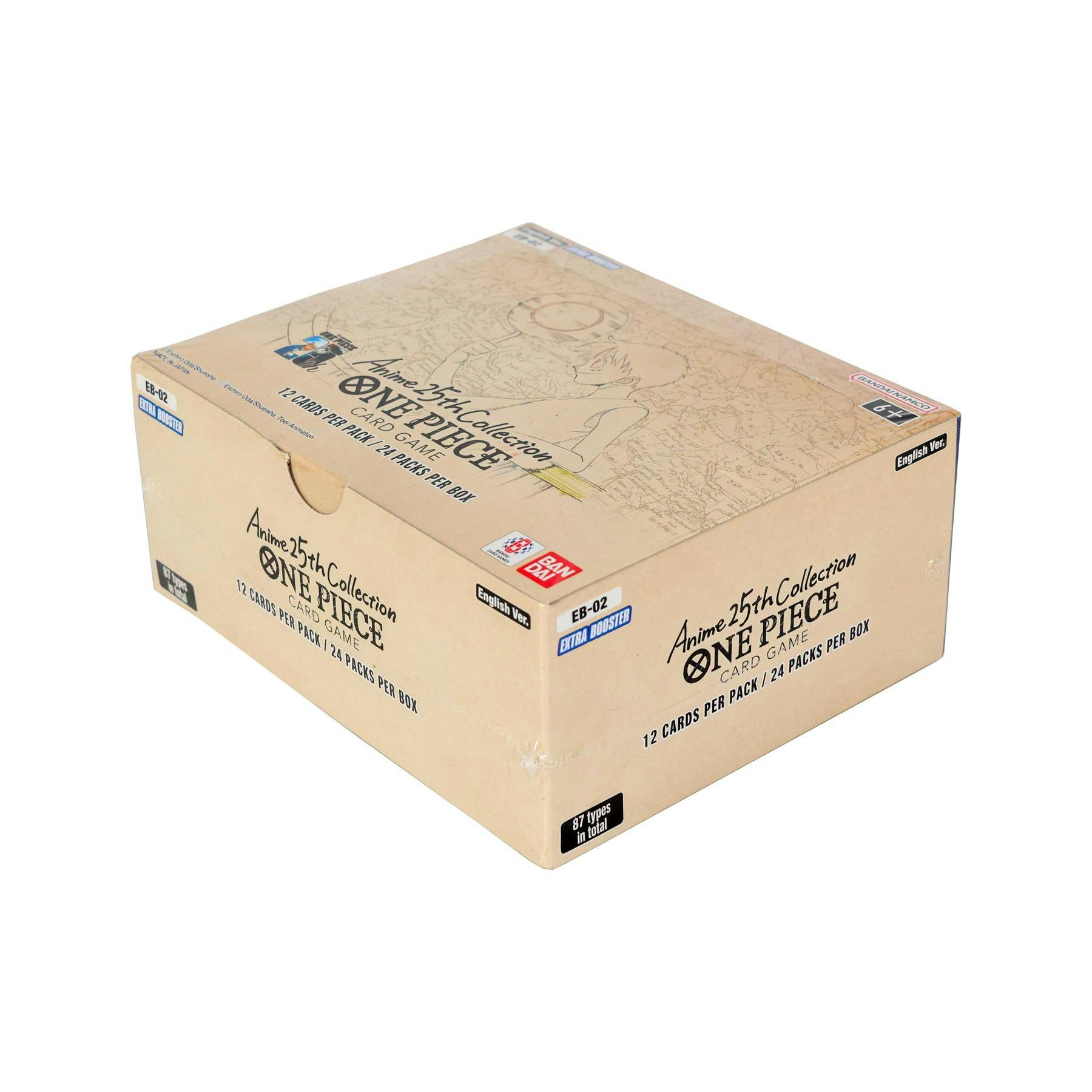 One Piece TCG: Extra Booster Anime 25th Collection (EB-02) Booster Box