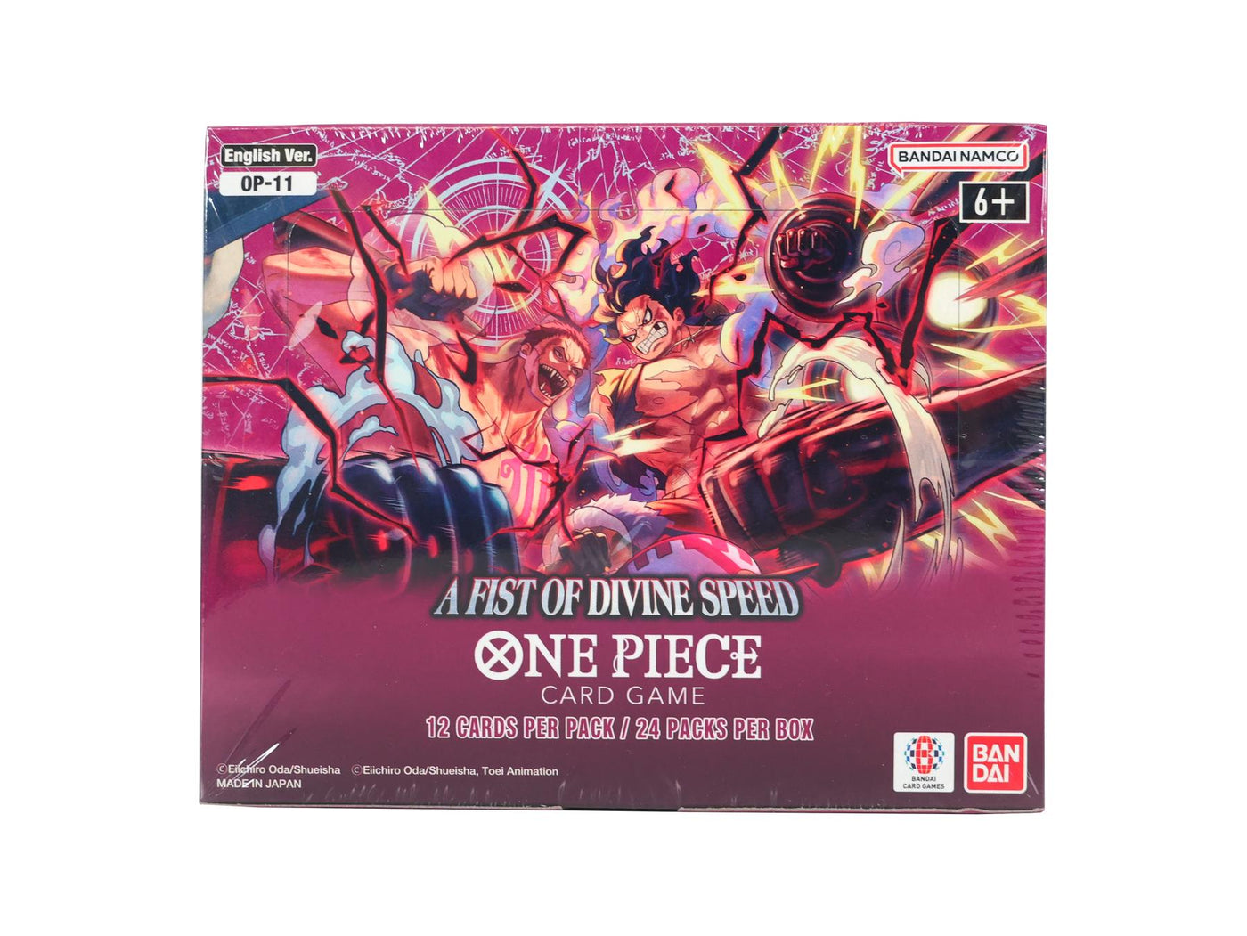 One Piece TCG: A Fist of Divine Speed (OP-11) Booster Box