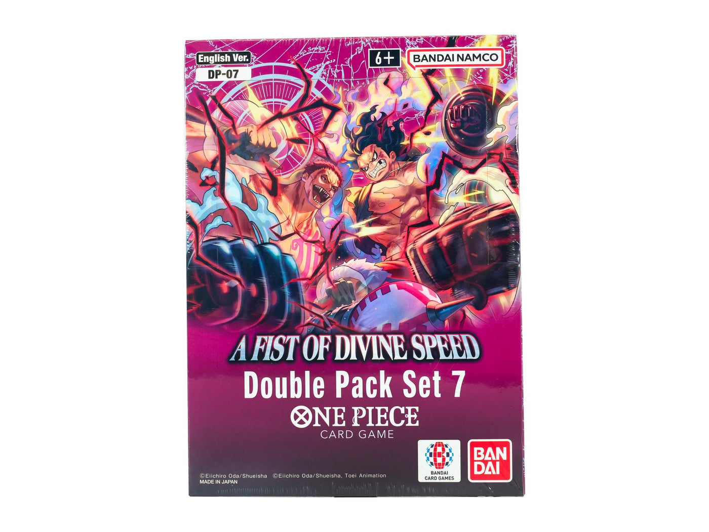 One Piece TCG: A Fist of Divine Speed Double Pack Volume 7 (DP-07) 8-Set Box