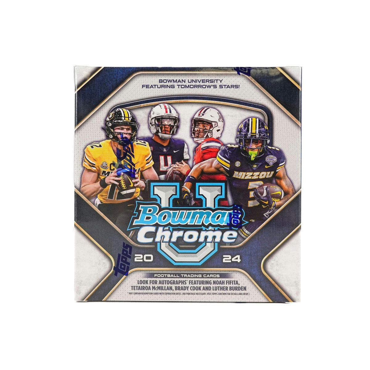2024 Bowman University Chrome Football Mega Box