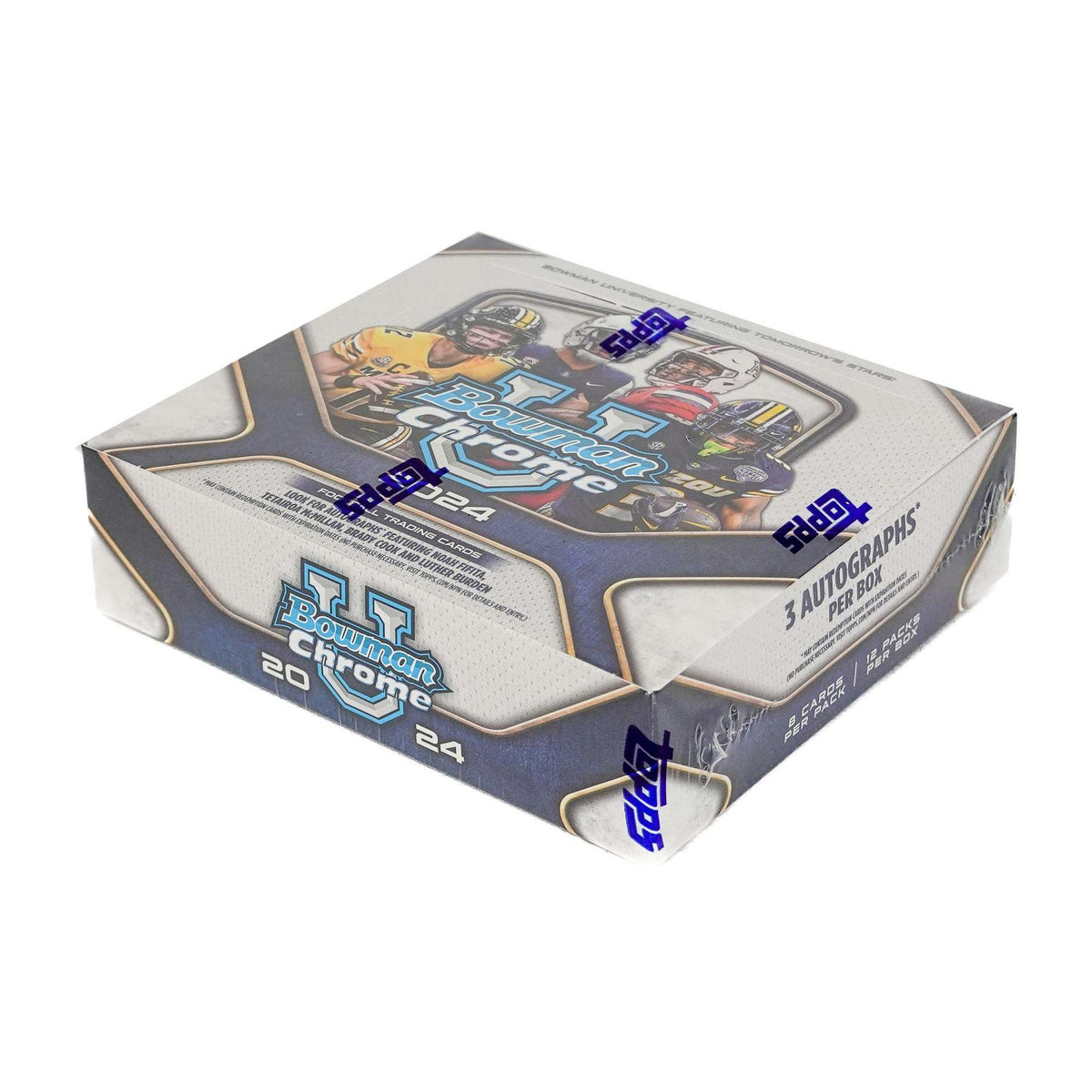 2024 Bowman University Chrome Football Hobby Jumbo Box