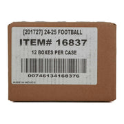 2024 Panini Black Football Hobby 12-Box Case
