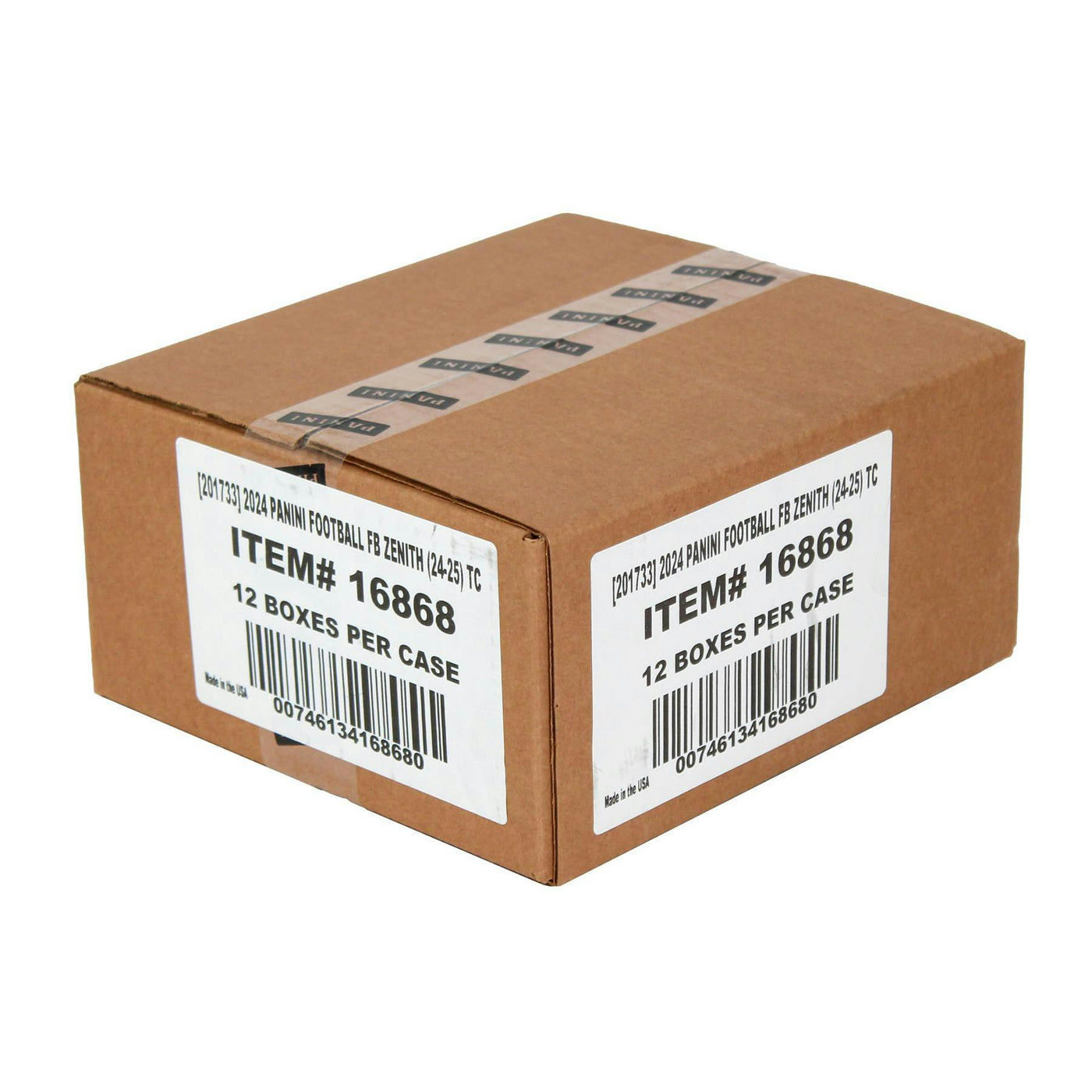 2024 Panini Zenith Football Hobby 12-Box Case